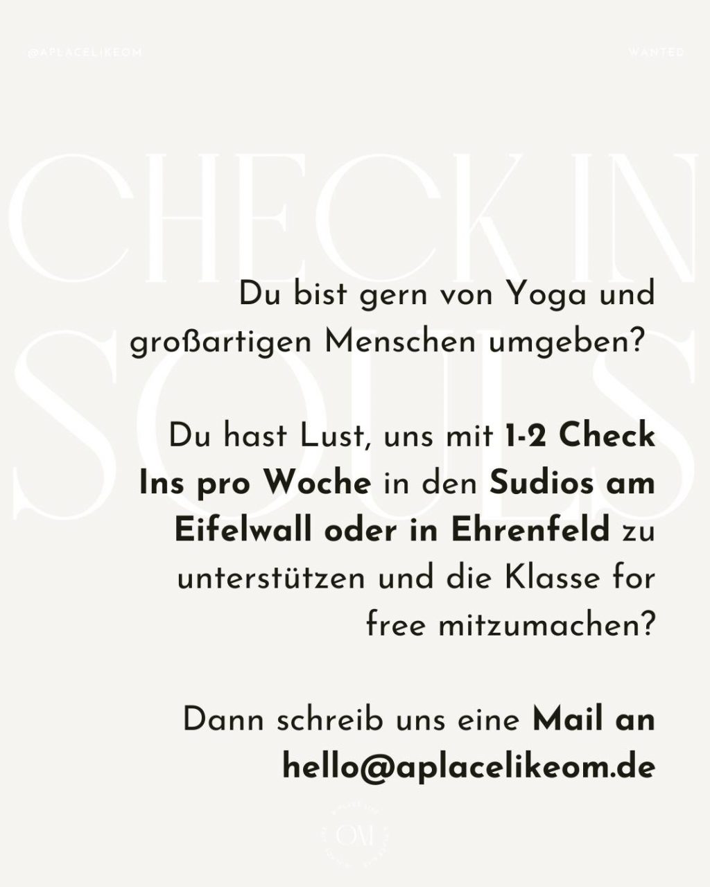 Instagram post from aplacelikeom. This post is in position 1.