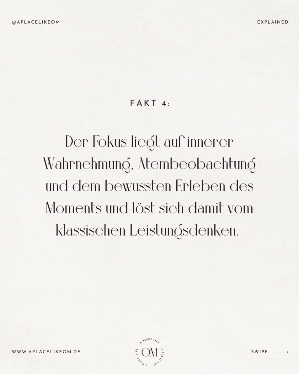 Instagram post from aplacelikeom. This post is in position 4.