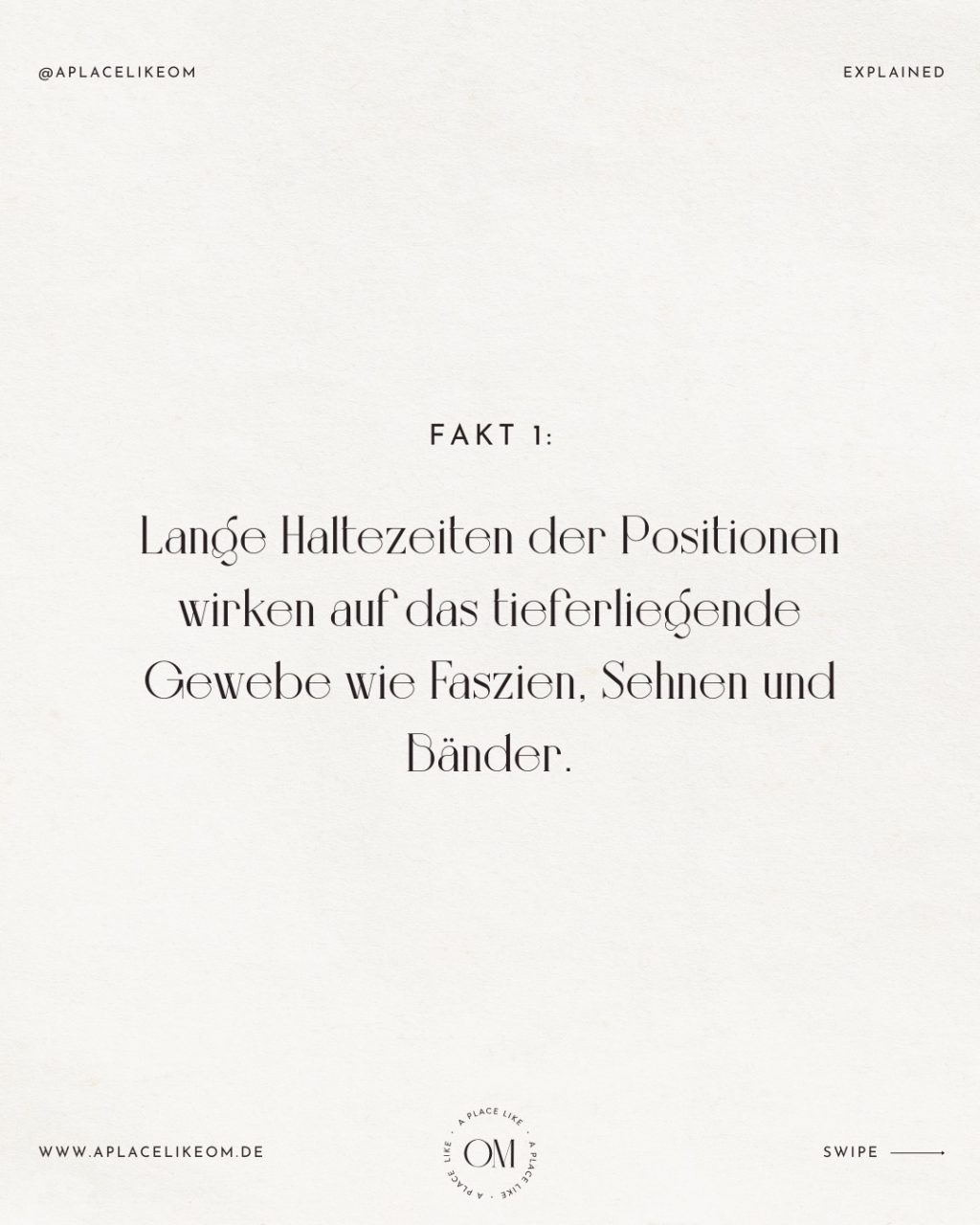 Instagram post from aplacelikeom. This post is in position 1.