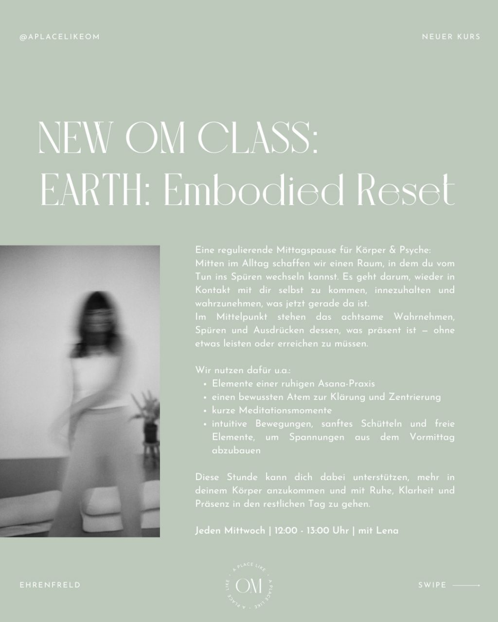 Instagram post from aplacelikeom. This post is in position 1.