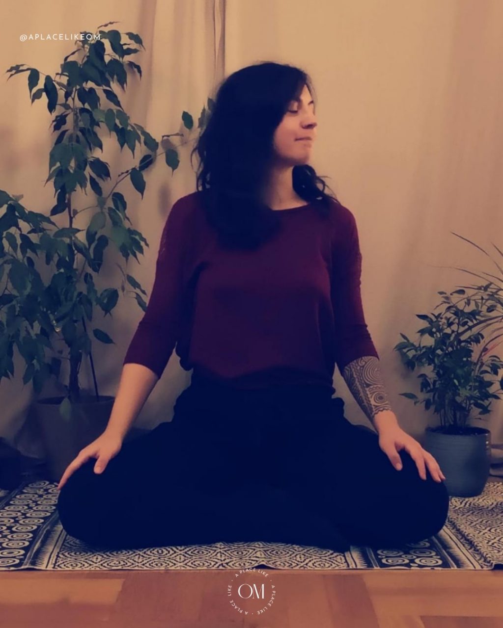 Instagram post from aplacelikeom. This post is in position 1.