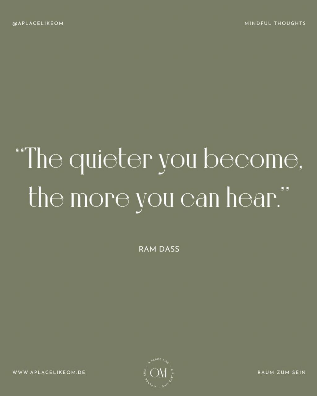 Instagram post from aplacelikeom. This post is in position 0.