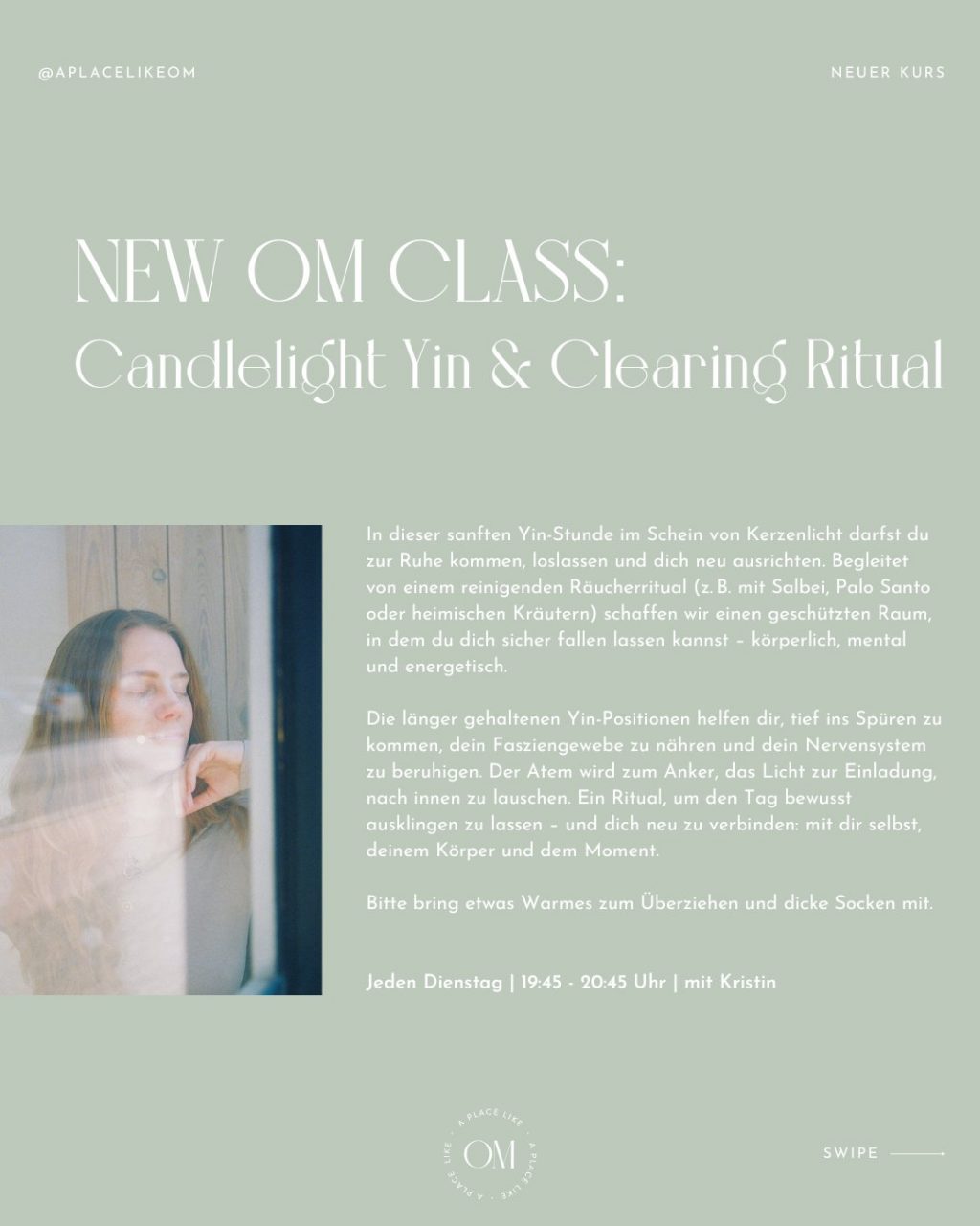 Instagram post from aplacelikeom. This post is in position 2.