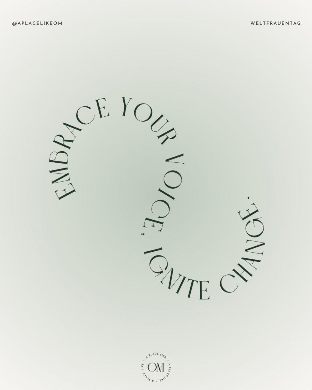 Instagram post from aplacelikeom. This post is in position 0.