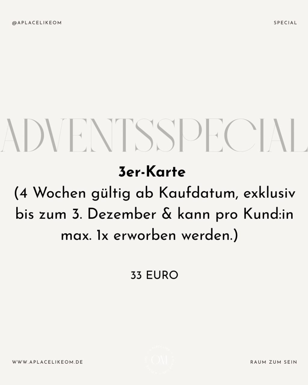 Instagram post from aplacelikeom. This post is in position 1.